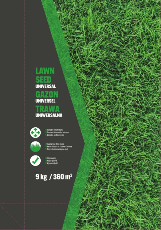 Trawa uniwersalna 9 kg / 360 m2