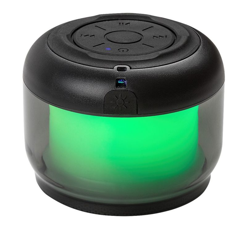 Lampa stołowa Rabalux Radelia czarno-przezroczysty LED 3W akumulator IP20 wym: 6.5 x 8 x 8 cm tworzywo sztuczne - 1 szt.