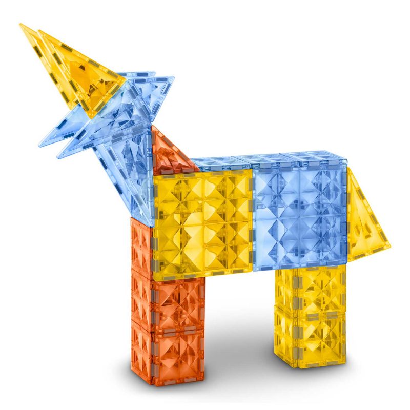 Klocki magnetyczne konstrukcyjne Ricokids RK-766 zestaw 78 el. z podświetleniem 1szt.