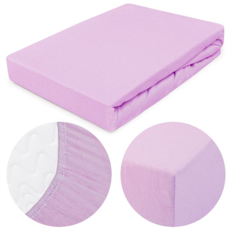 Prześcieradło jersey z gumką Darymex 120x200 kolor Wrzos 1 szt.