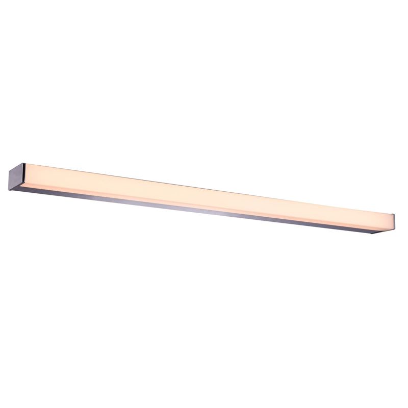 Kinkiet ścienny Italux Minoria chromowany biały do łazienki LED 12W 3000K 1200lm IP44 wym: 3,9 x 60 x 7,8 cm - 1 szt.