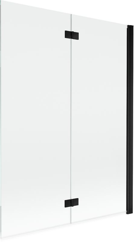 Parawan nawannowy Mexen Mist czarny 130x150 cm 2-skrzydłowy - 8A9-130-002-70-00-P 1 szt.