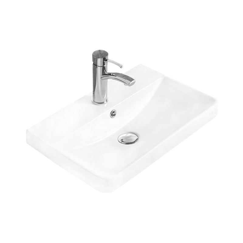 Umywalka wpuszczana Mexen Dagna biała 50,5x30,5 cm 1 szt.