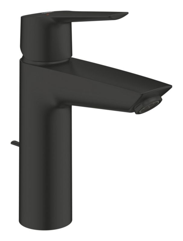 Bateria umywalkowa Grohe Start czarny mat, QuickFix, EcoJoy, SilkMove, 1 szt.