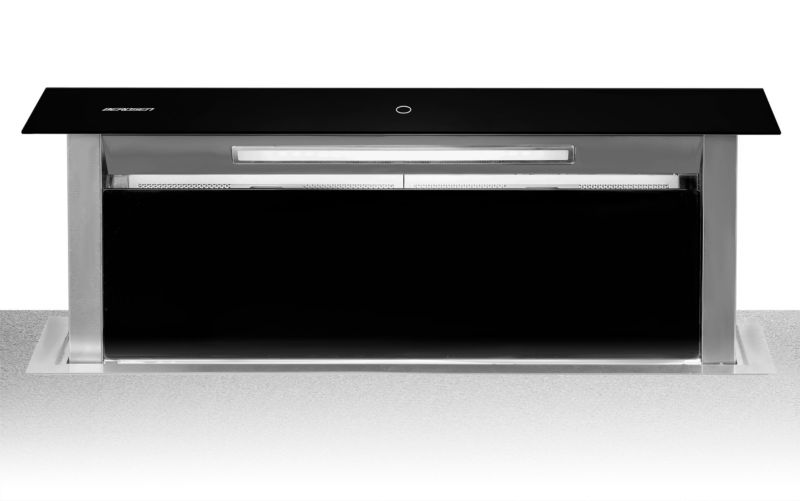 Okap kuchenny Berdsen 60cm czarny blatowy 1szt.