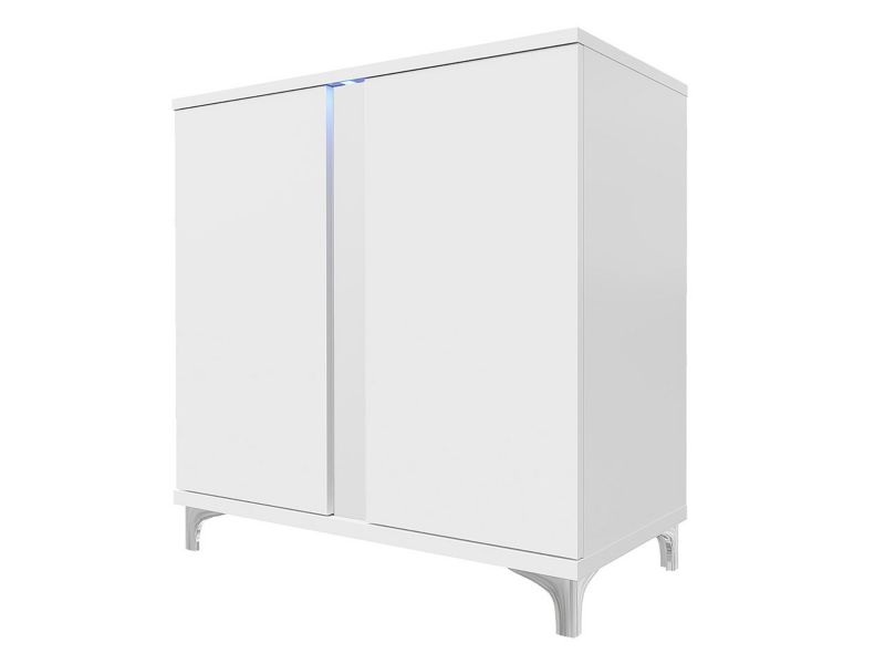 Komoda MIRJAN 24 Marco 90 biały + biały połysk 1 szt.