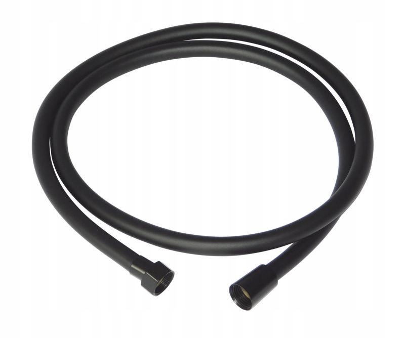 Wąż prysznicowy Estiva gumowy czarny 150 cm 1 szt.