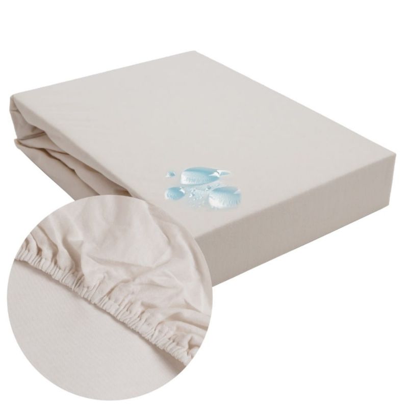 Prześcieradło ochronne Darymex wodoodporne z gumką 2w1, rozmiar 60x120 SG kolor popiel 1 szt.