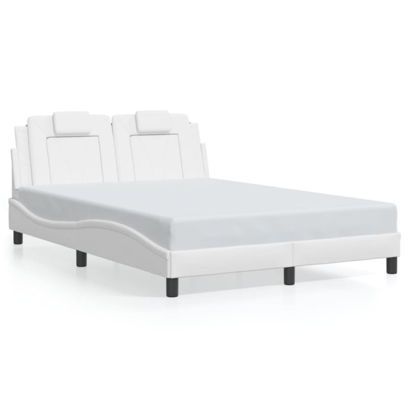 Łóżko tapicerowane WaszeMeble 120x200 cm biała WM-3208083 1 szt.