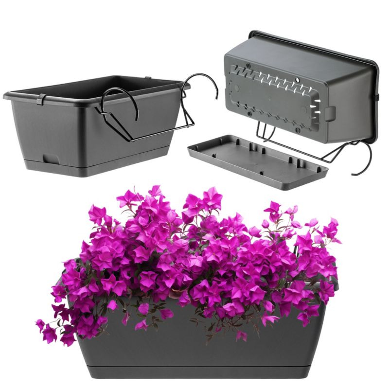 Doniczka Balkonowa KADAX Skrzynka 40cm Z Uchwytami 1szt.