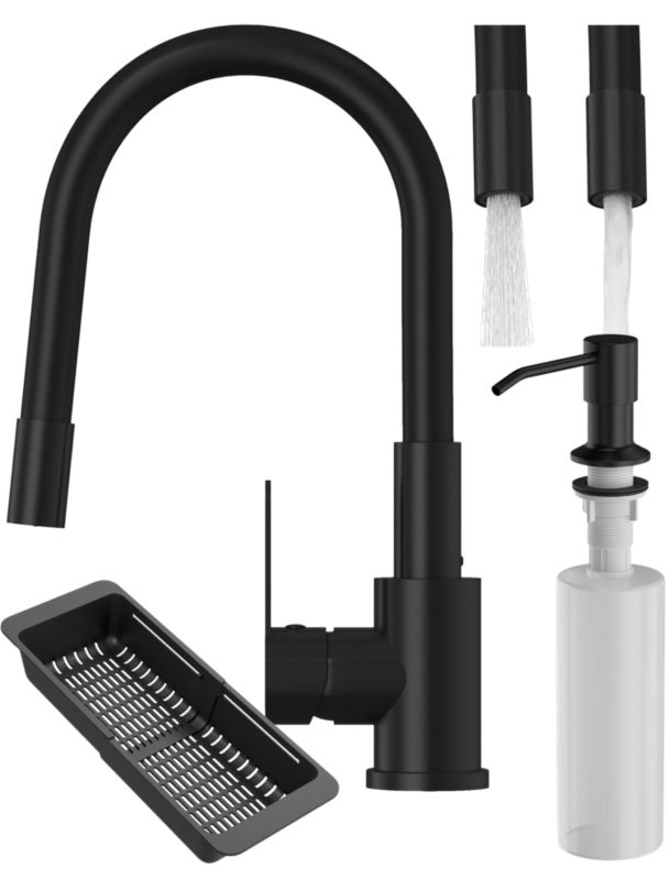 Bateria Kuchenna i Dozownik Granitan Grado Plus 1kpl.