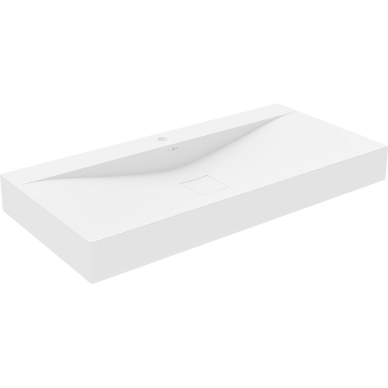 Umywalka nablatowa Mexen Poli biała 100x48 cm 1 szt.