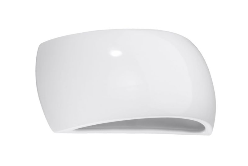 Kinkiet ścienny Sollux Lighting Pontius biały 1 x G9 x 40W IP20 wym: 13,5 x 9 x 32 cm - 1 szt.