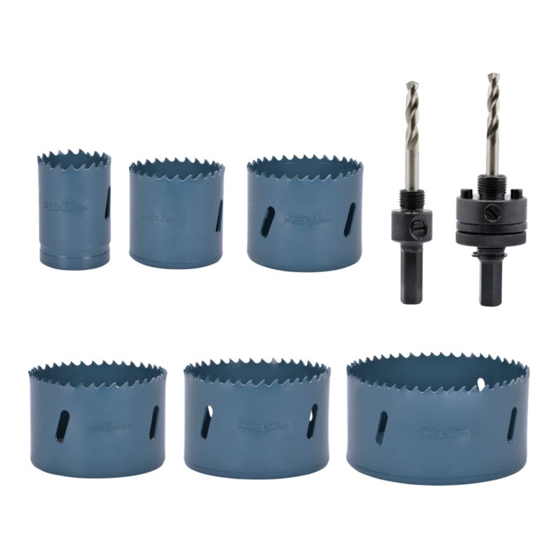 Zestaw otwornic Erbauer 8 szt.