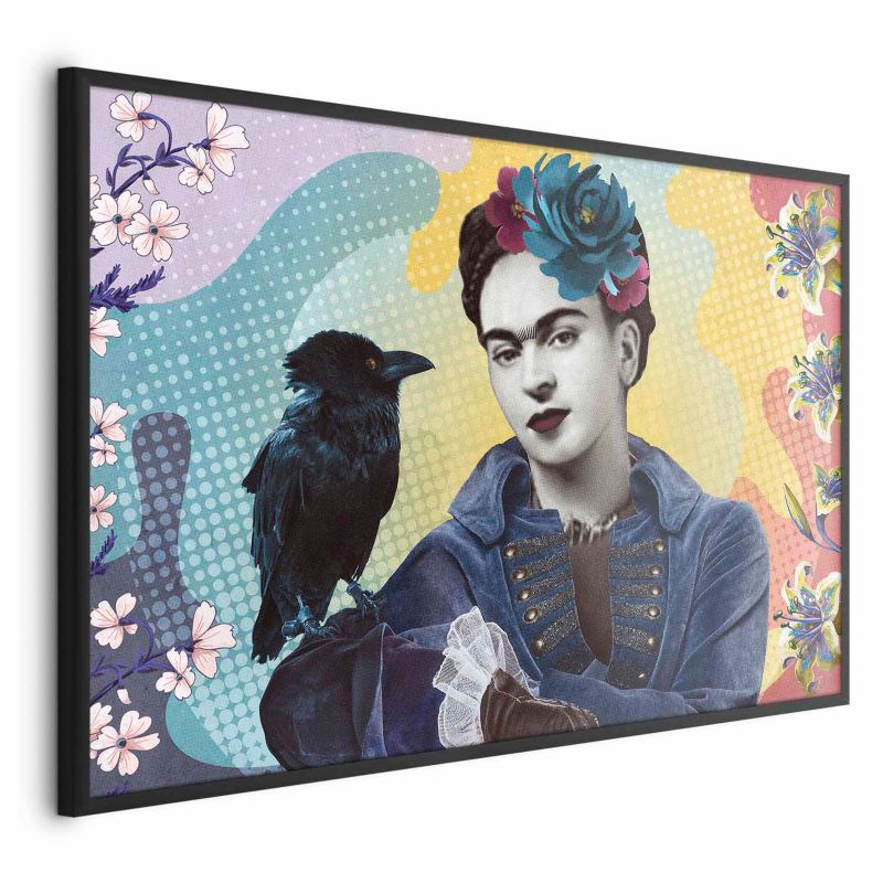 Plakat Artgeist Totemiczna Frida 30x21 cm z ramą czarną 1 szt