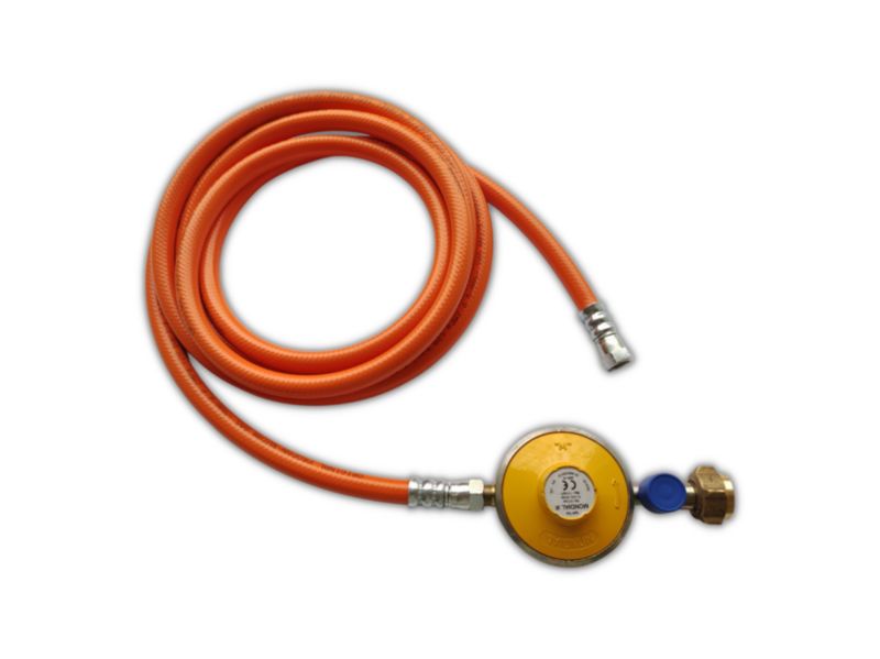 Wąż gazowy z reduktorem GAZ-BUT 700 mbar, do nagrzewnicy gazowej - 1 szt