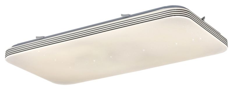 Plafon sufitowy Rabalux Oscar chromowany biały LED 36W 4000K 2520lm IP20 wym: 6 x 63,5 x 33 cm metal - 1 szt.