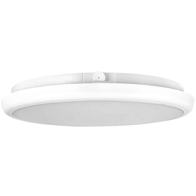 Plafon LED MasterLED Midas 22W 30cm IP65 IK10 neutralna biel 4000K natynkowy okrągły biały 1 szt.