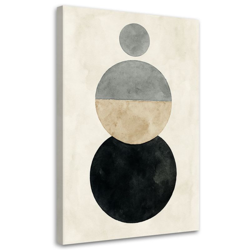 Obraz do salonu Feeby Geometria Abstrakcja Akwarela 70x100cm 1szt