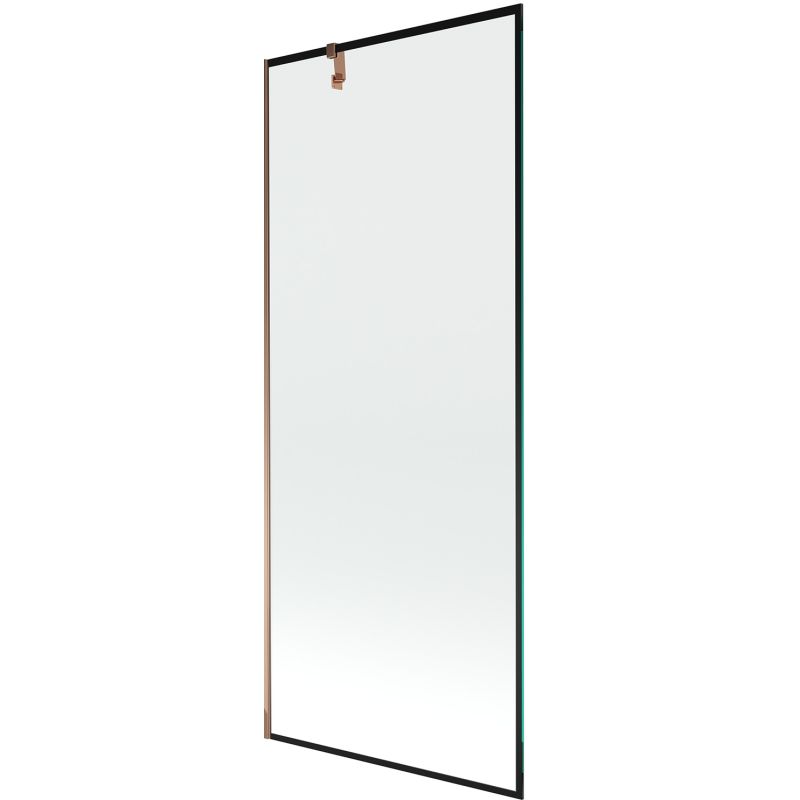 Parawan nawannowy Mexen Next czarny wzór różowe złoto 80x150 cm 1 szt.