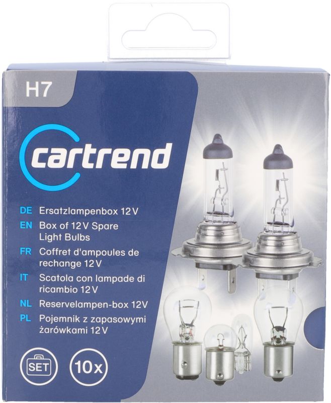 Żarówki zestaw Z H7 kuferek