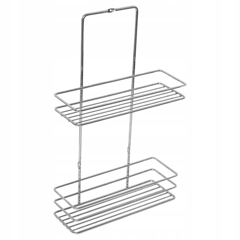 Półka łazienkowa Sepio druciana srebrna 1 szt.