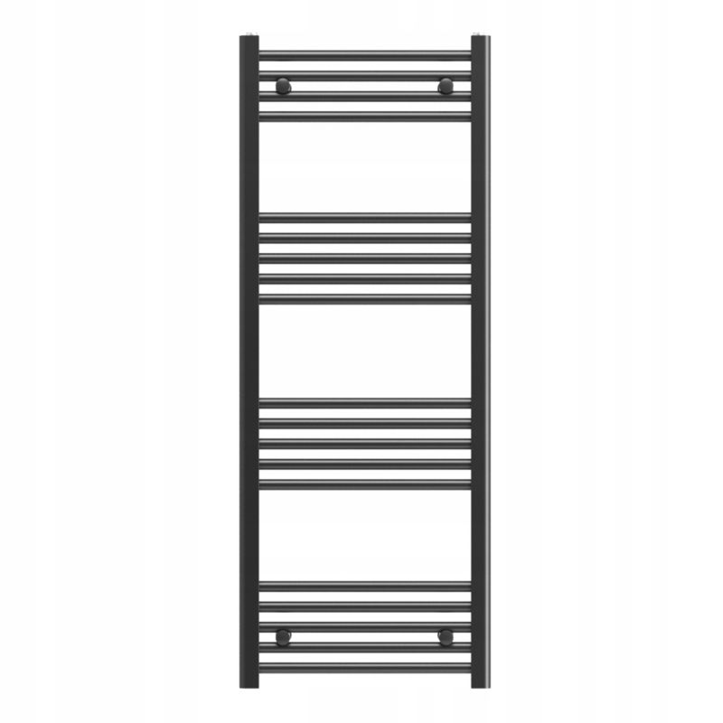 Grzejnik Łazienkowy Granitan Breno 50/130cm Czarny Kaloryfer Drabinkowy 1kpl.