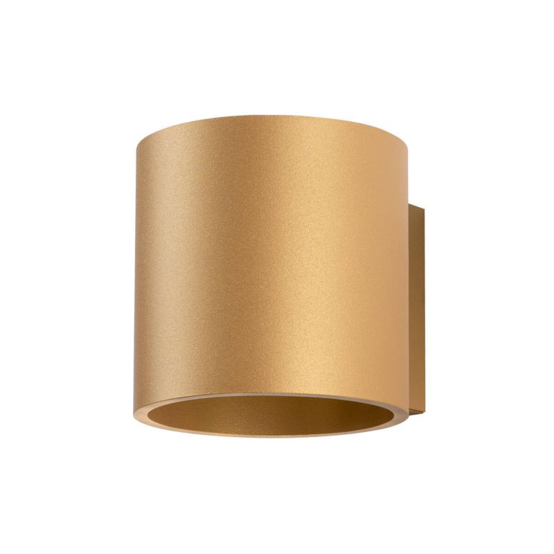 Kinkiet ścienny Sollux Lighting Orbis 1 złoty 1 x G9 x 8W IP20 wym: 10 x 12,5 x 10 cm - 1 szt.