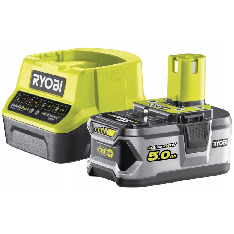 RYOBI RC18120-150 Akumulator 5.0Ah + Ładowarka 18V