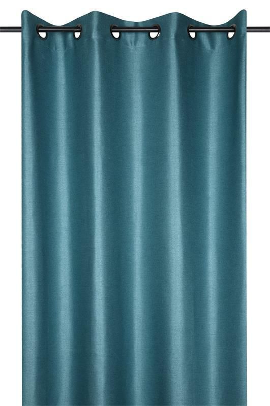 Zasłona Edimbourg STOF niebieska jodełka 140x260 cm 1 szt