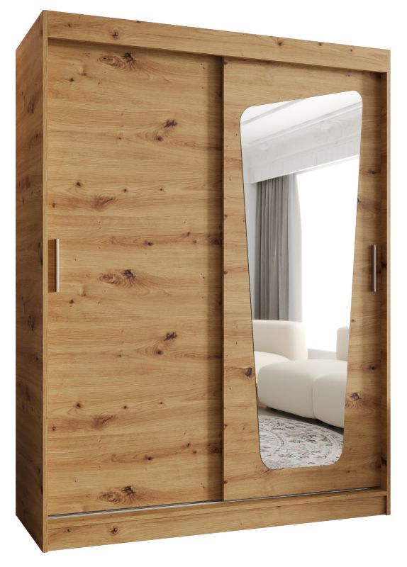 Szafa przesuwna Garderoba Abiks MOKA 150 dąb artisan 1 szt.