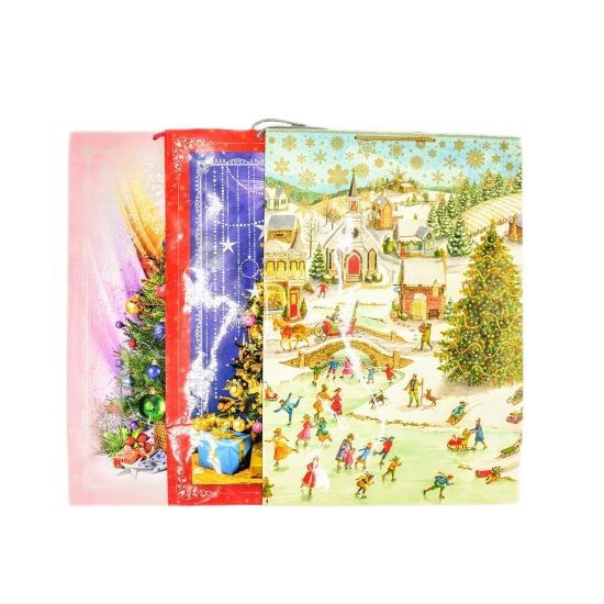 Torba świąteczna Neopak MIX 405x250x560/ K7 10 szt.