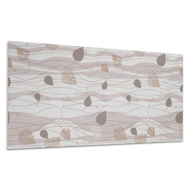 Panel samoprzylepny Wallfluent 120x60 cm Fale z motywem liści 1 szt.