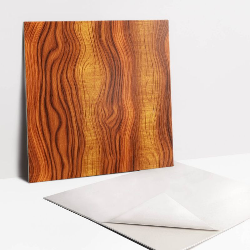 Kafelki samoprzylepne Tulup 30x30 cm Drewno struktura 9 szt.