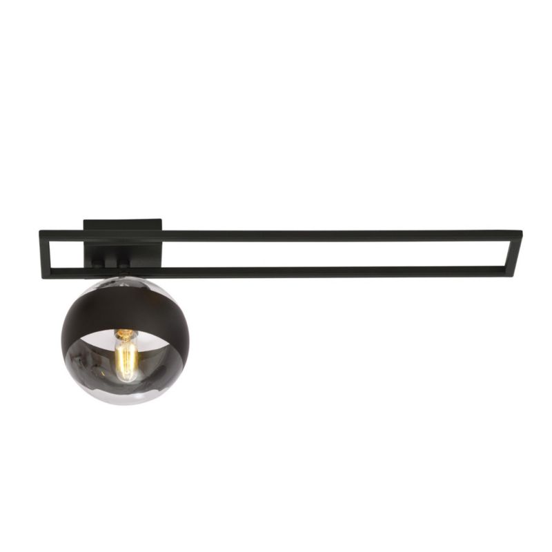 Lampa sufitowa wisząca Emibig Imago czarno-przezroczysty wym: 21 x 50 cm 1xE14 x 10W metal 1 szt.