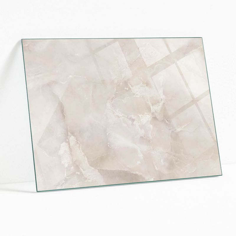 Blat Szklany z Nadrukiem Wallfluent 100x70 cm Marmurowa struktura wzoru 1 szt.