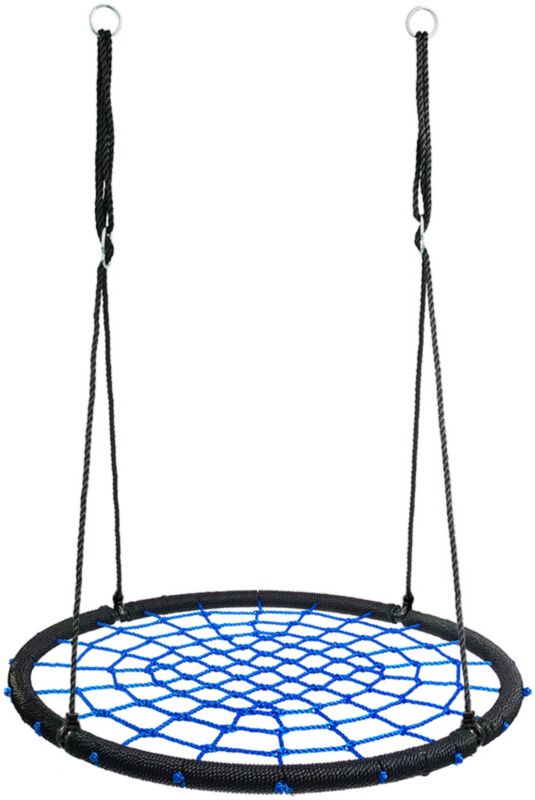 Huśtawka bocianie gniazdo FUNFIT HOME&GARDEN 100 cm niebieska 150kg 1 szt.