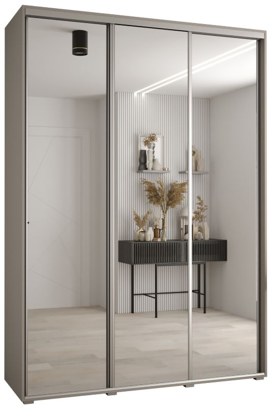 Szafa przesuwna Abiks 60 wysoka Dakota 2 180 kaszmir+kaszmir+srebr 1 szt