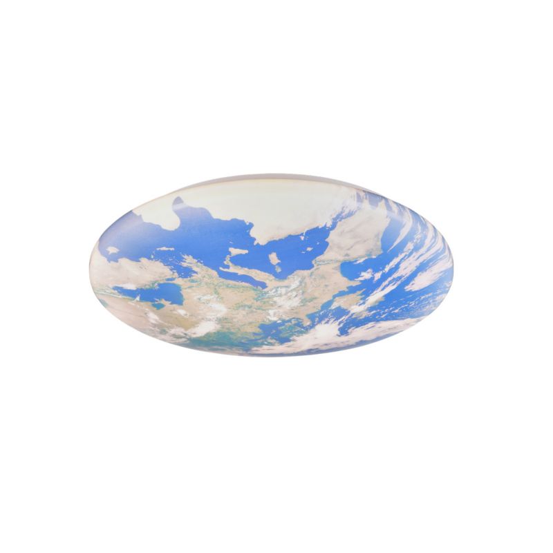 Plafon sufitowy RL Terra multikolor LED 15W 3000K 1500lm IP44 wym: 8,5 x 37 x 37 cm tworzywo sztuczne - 1 szt.