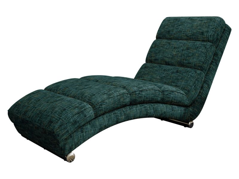 Szezlong MIRJAN 24 wypoczynkowy Holiday Premium szmaragdowy multikolor 1 szt.