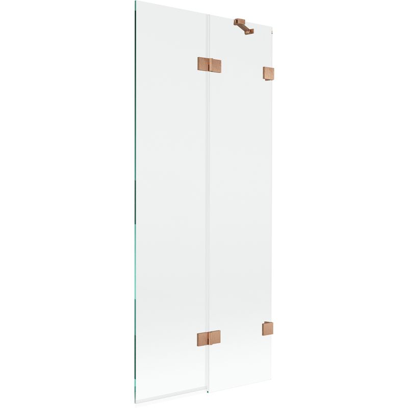 Parawan nawannowy Mexen Lunar miedź szczotkowana 80 x 150 cm 2-skrzydłowy - 897-080-100-65-00-P 1 szt.