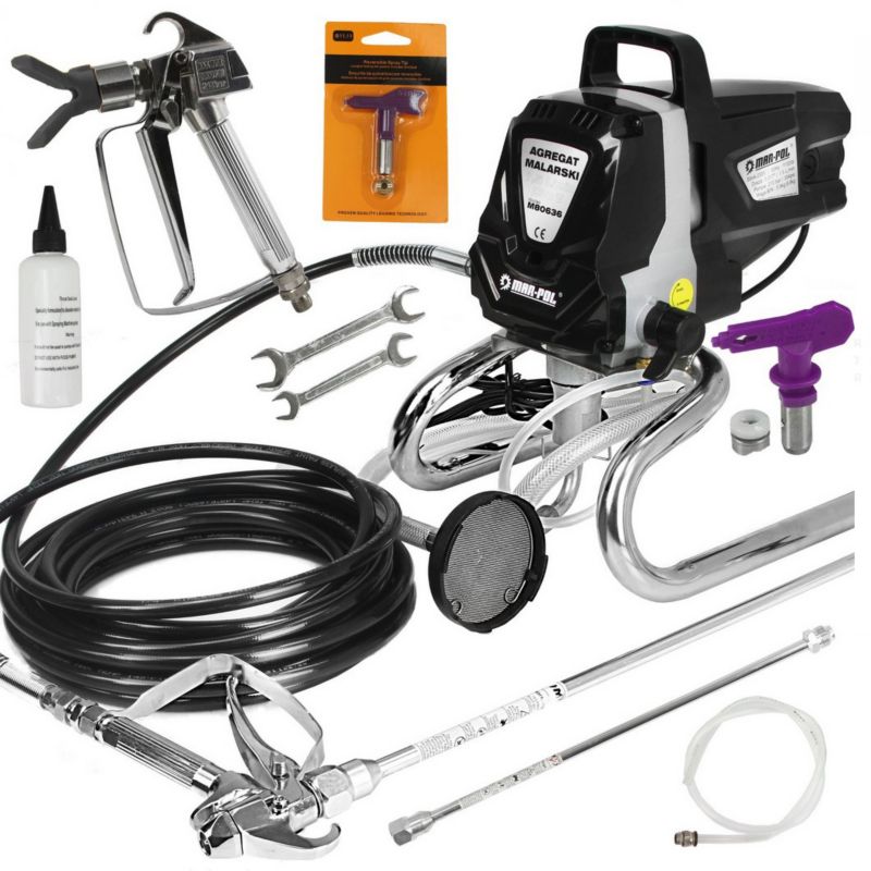 Agregat malarski do malowania MAR-POL Tłoczkowy Hydrodynamiczny 210 bar 1szt.