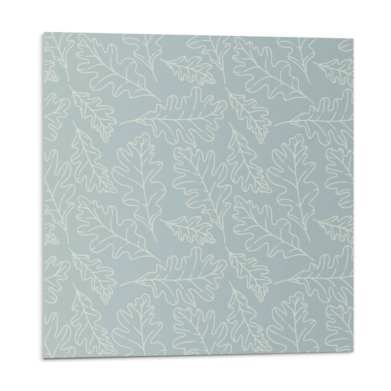 Kafelki samoprzylepne Wallfluent 50x50 cm Zielone liście na stonowanym tle 4 szt.