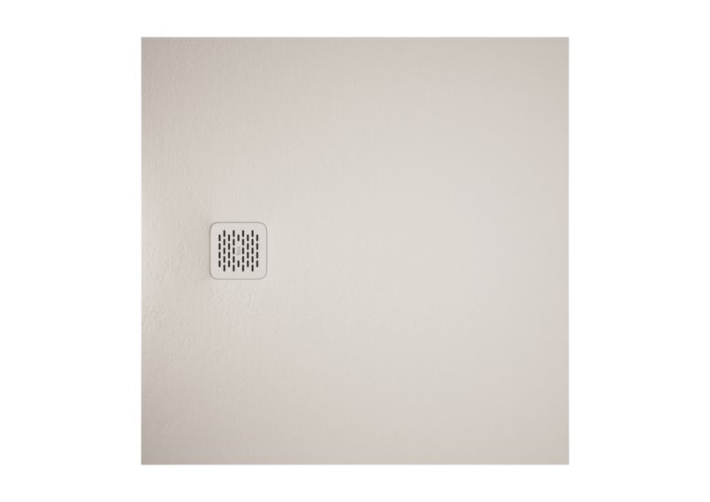 Brodzik kompozytowy Roca Sky kwadratowy 90 x 90 x 3 cm beżowy