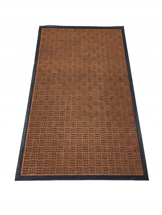 Wycieraczka dywanowa brąz Texas 90x150 cm 1 szt.
