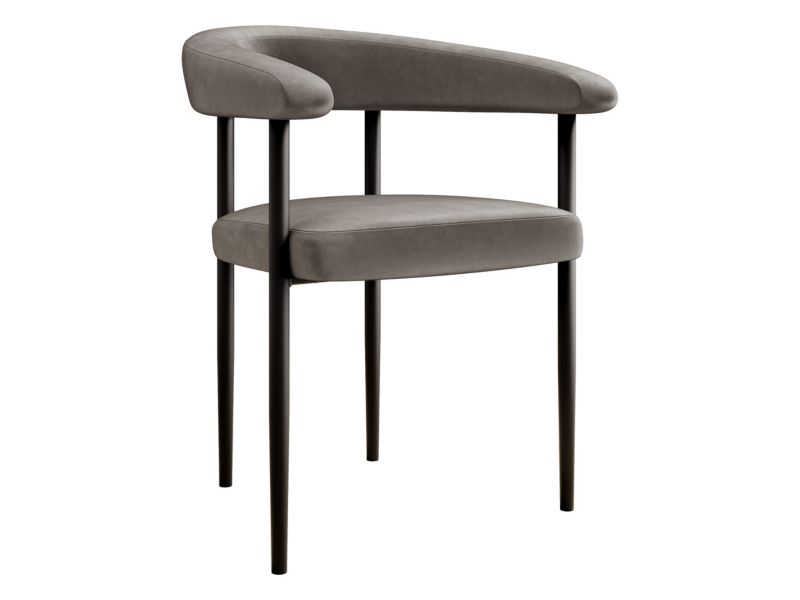 Krzesło MIRJAN 24 tapicerowane Aria płowy beż 1 szt.