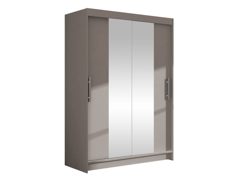 Szafa MIRJAN 24 z drzwiami przesuwnymi Miami II kaszmir/lustro 1 szt.