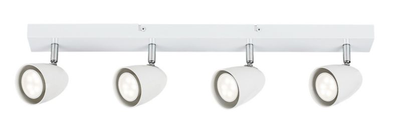 Reflektor spot Rabalux Perico biały 4 x GU10 x IP20 wym: 15 x 60 x 7 cm - 1 szt.