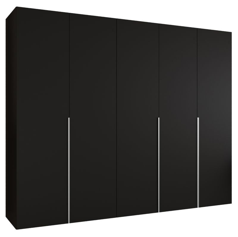 Szafa uchylna otwierana ALICANTE 1 250 wys 202 cm Czarny + Kaszmir 1 szt