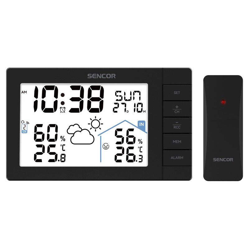 Stacja pogody SWS 3200 Sencor wielofunkcyjna 1 szt.